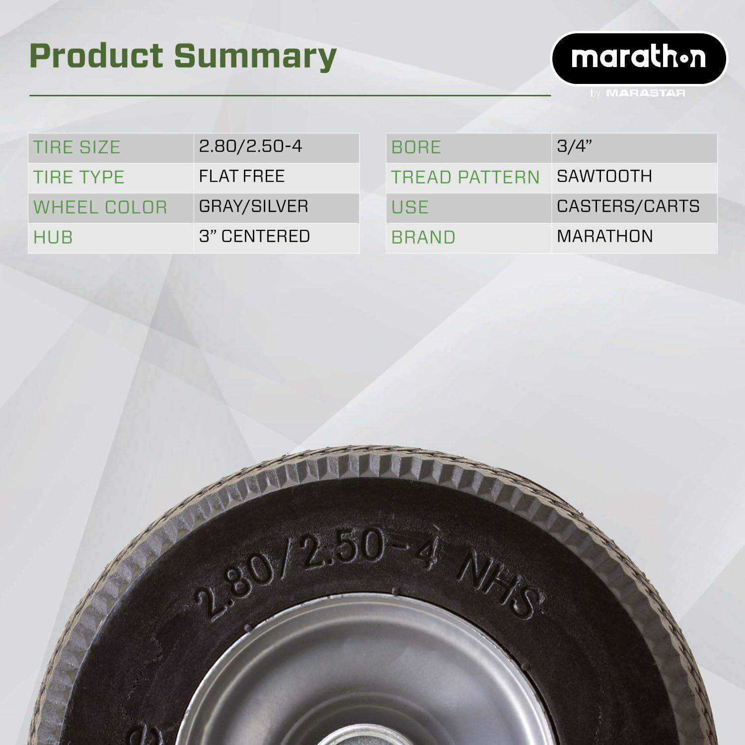 Say Goodbye to Flats: our⁣ Marathon 2.80/2.50-4‍ Tire Solution