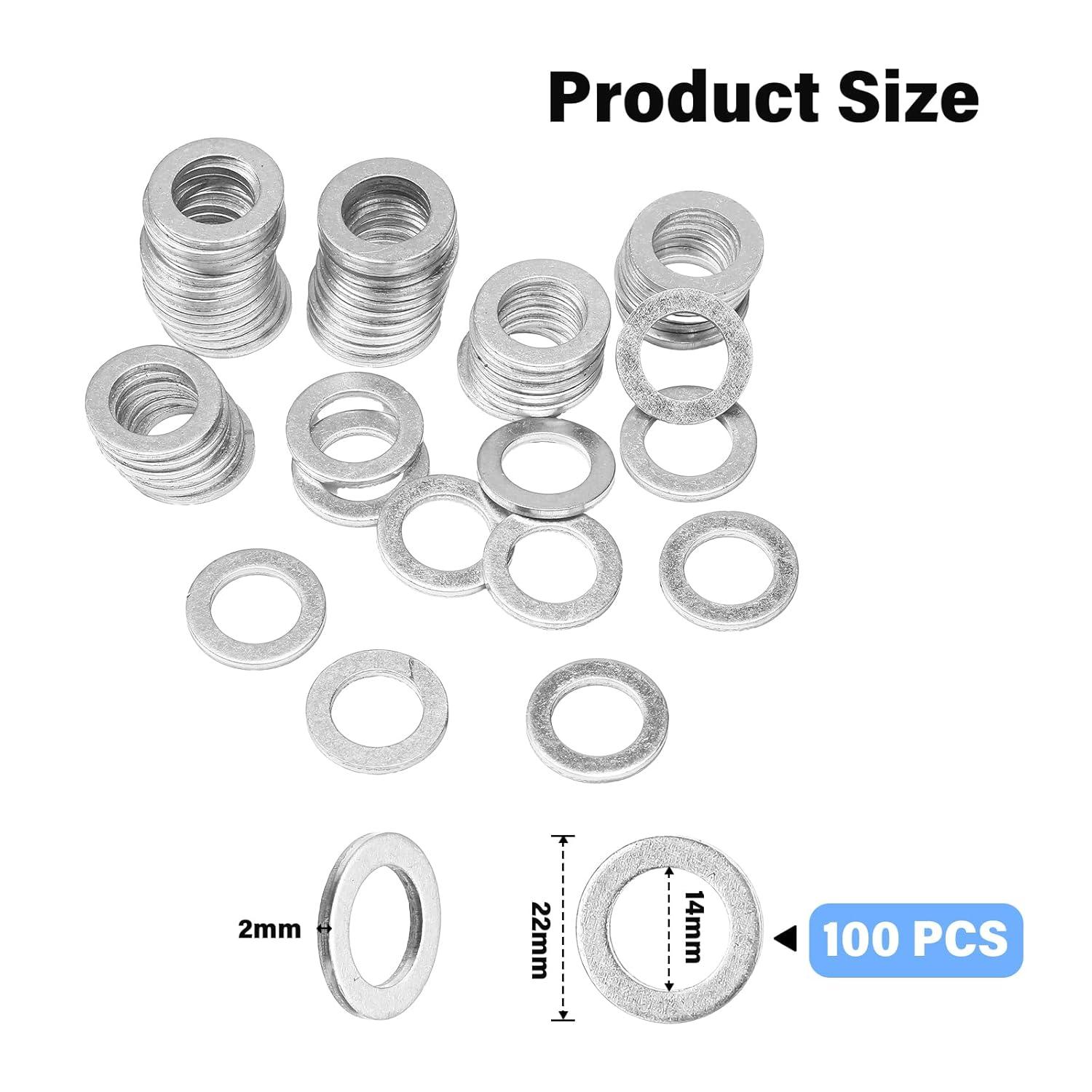 mudder​ Oil Drain Washers: Precision Honda Fit!