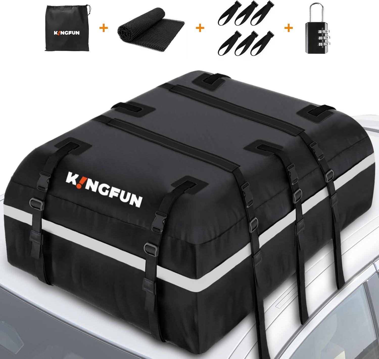 We⁣ Test the Kingfun 20‍ Cubic Feet Rooftop Cargo Carrier
