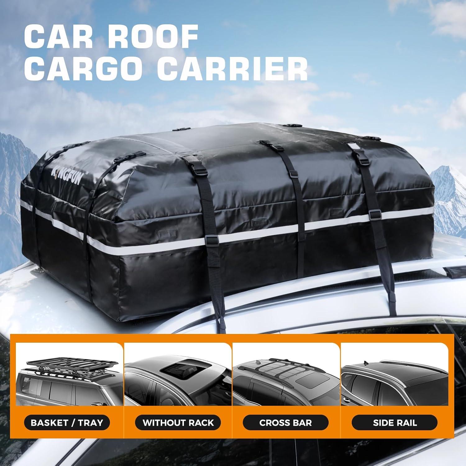 We Test the Kingfun 20 Cubic Feet Rooftop Cargo Carrier