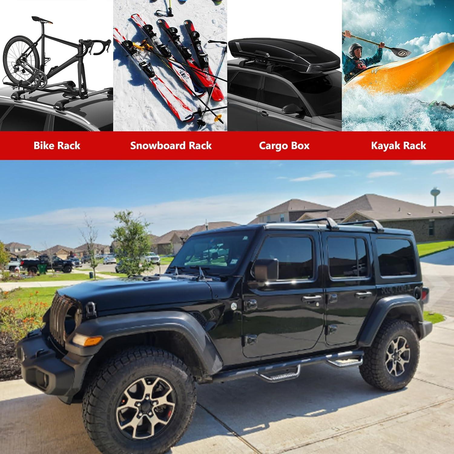 Our Review: ⁣Jeep's Silent Rooftop Cargo Solution