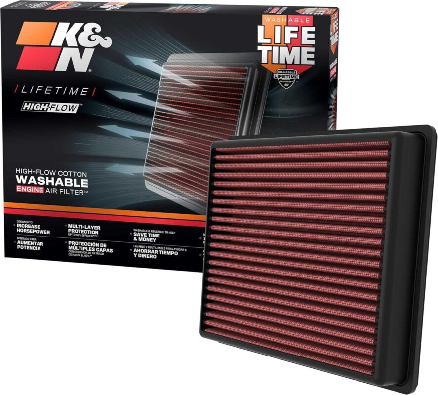 Boost Toyota Power: K&N Lifetime Air Filter Magic!