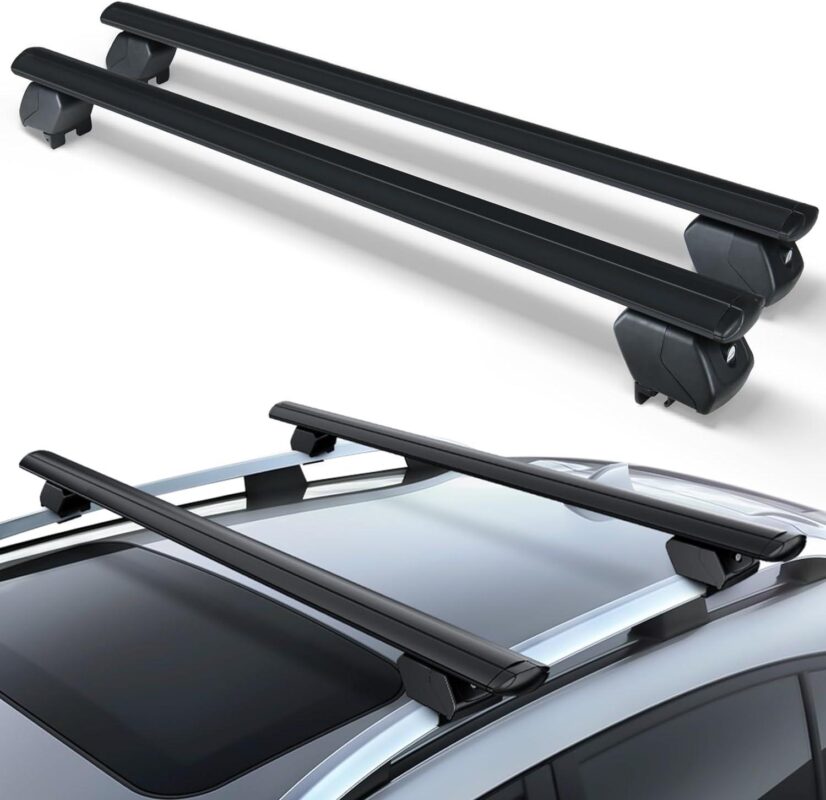 Our Review: Universal 53″ Roof Rack Cross Bars That Deliver