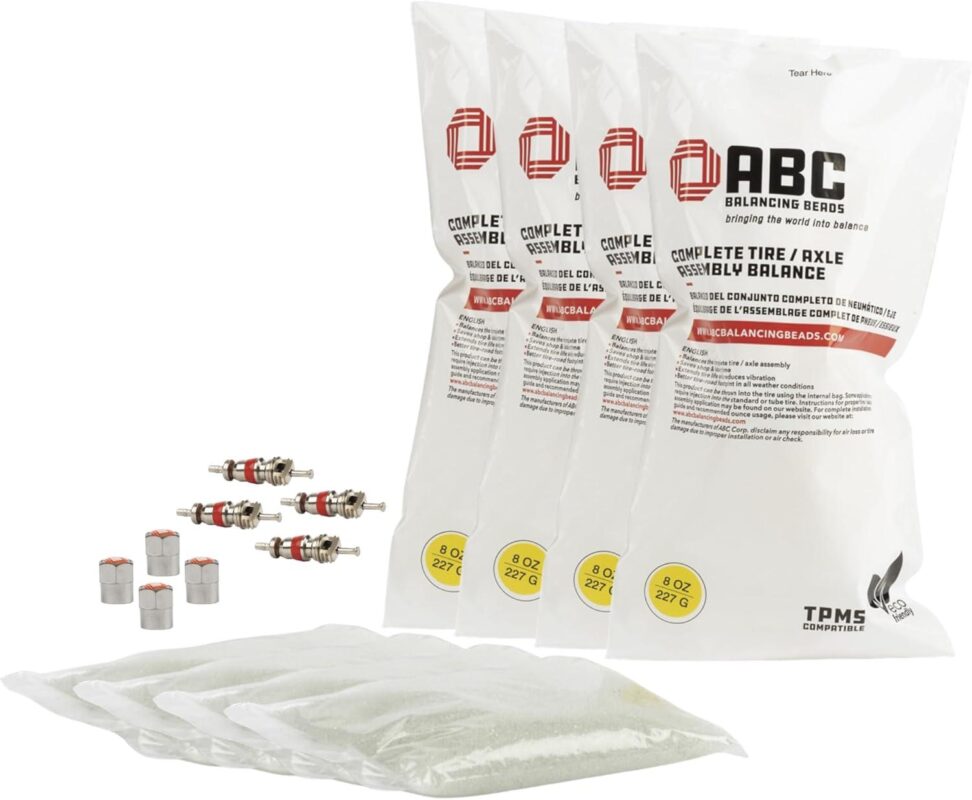 Boost Our Truck’s Performance with ABC Tire Balancing Beads!