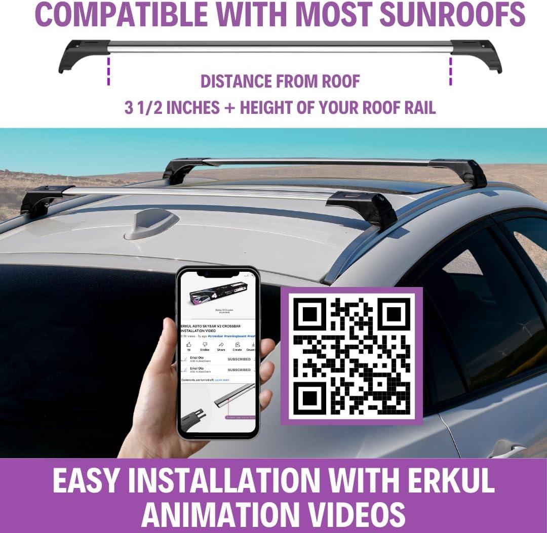 We ‌Tested ERKUL's Silent & strong XC60 Roof Rack