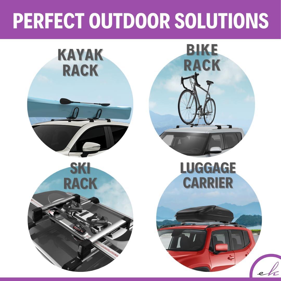 We Tested Erkul's Robust Roof Rack for Outlander Sport

ChatGPT: I'll write a ⁢title for‍ a⁢ product review blog⁤ post for the Erkul Heavy Duty Roof​ Rack Cross Bars.

We tested Erkul's Silent & Strong Outlander Sport Racks