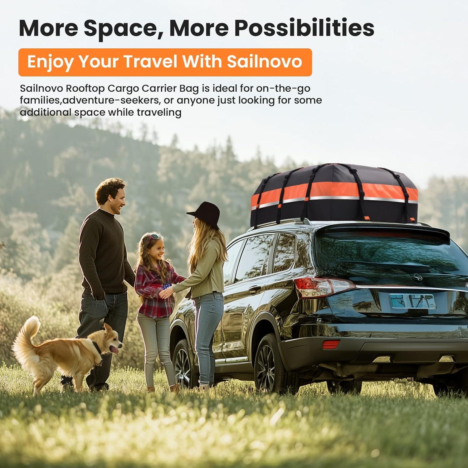 Our Road test: Sailnovo's Massive 21 Cubic Feet Cargo Carrier