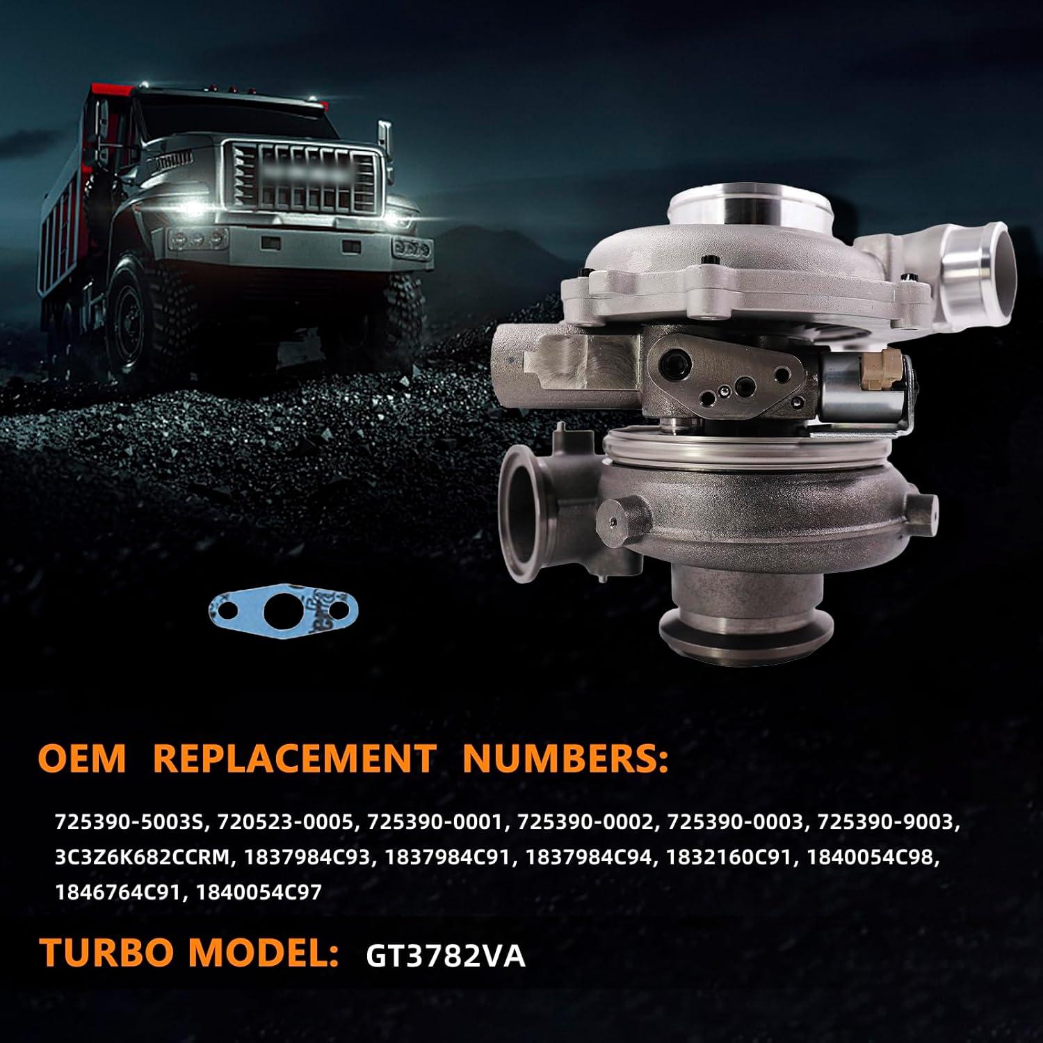Boost Your ford Diesel: TOPAZ GT3782VA Turbo Power!