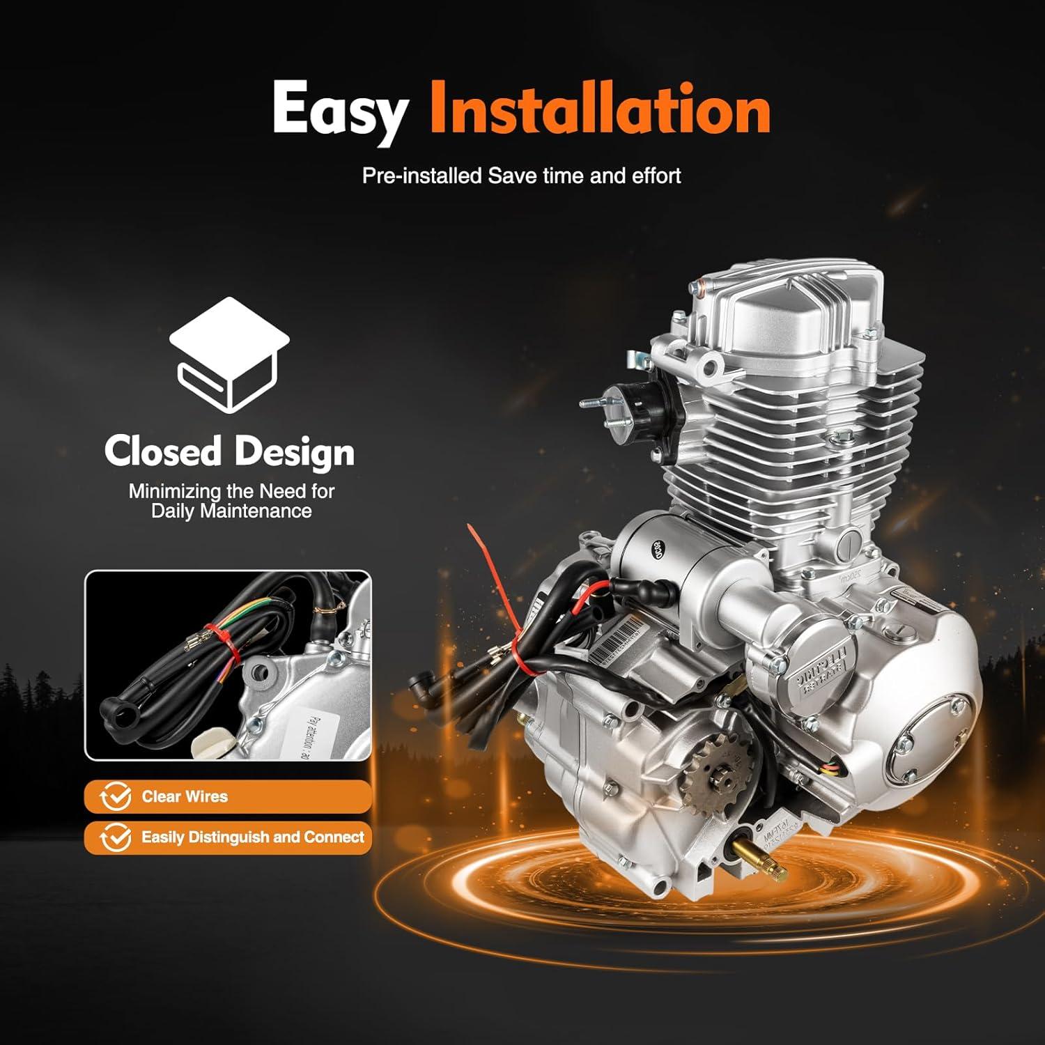Unleash Power: 200CC ATV Engine Beast Awakens!