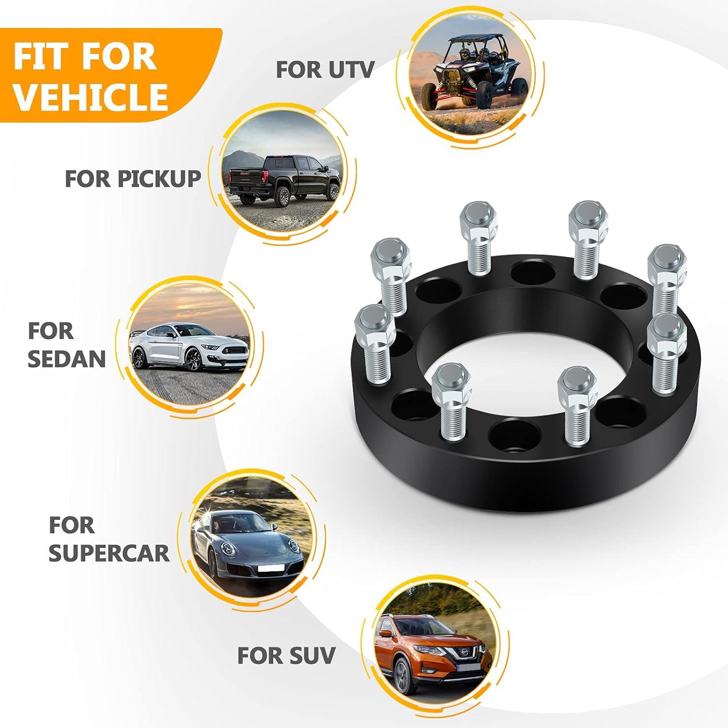 Upgrade Our ⁤Ride: ​OCPTY 6x5.5 Wheel⁣ Spacers⁢ for Tundra & LX600