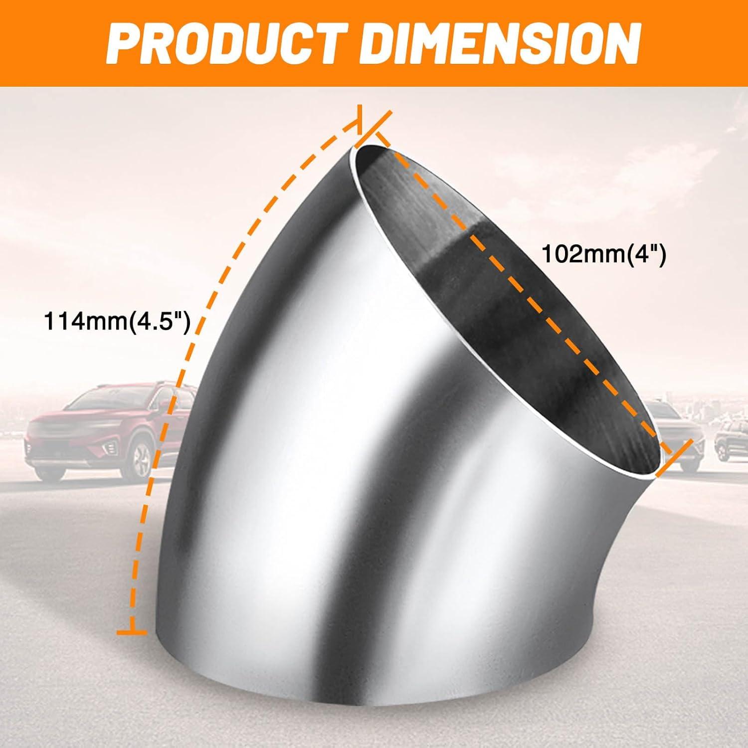 Upgrade Your Ride: Pro SS304 Exhaust Elbow kit
