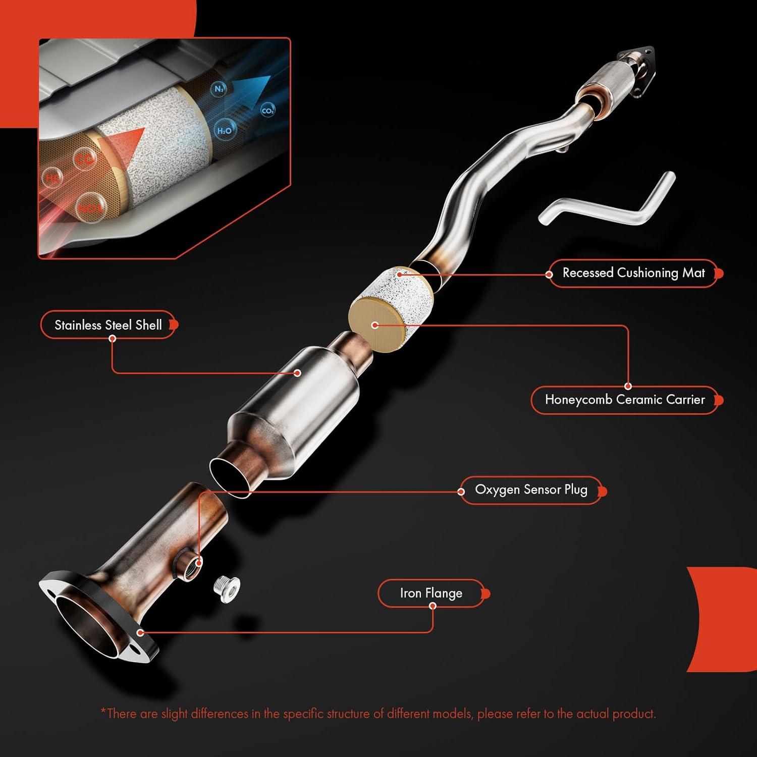 Boost Your CRV's Performance: A-Premium Catalytic Kit!