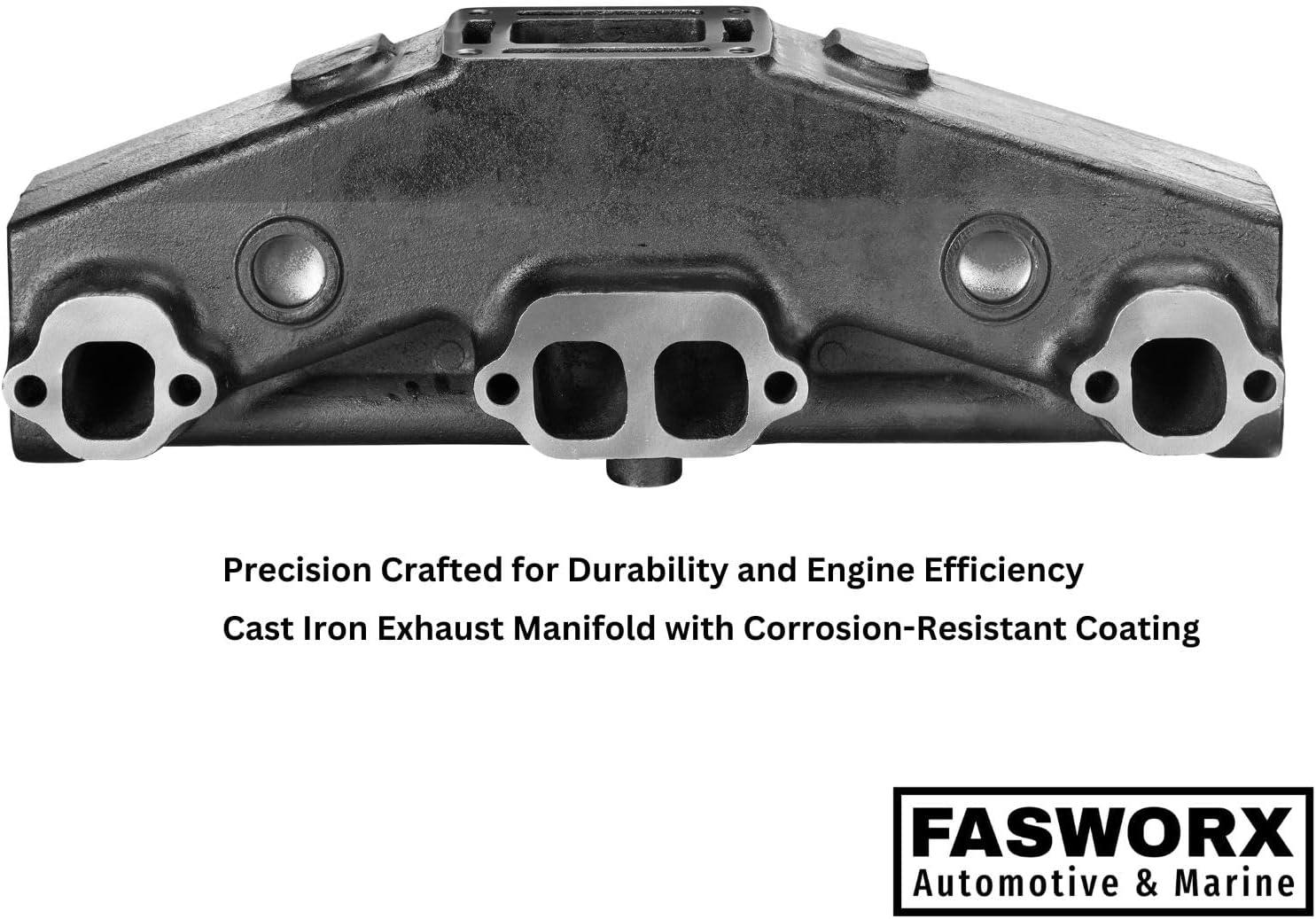 FASWORX V8 OMC Manifold: Boost Marine Power!