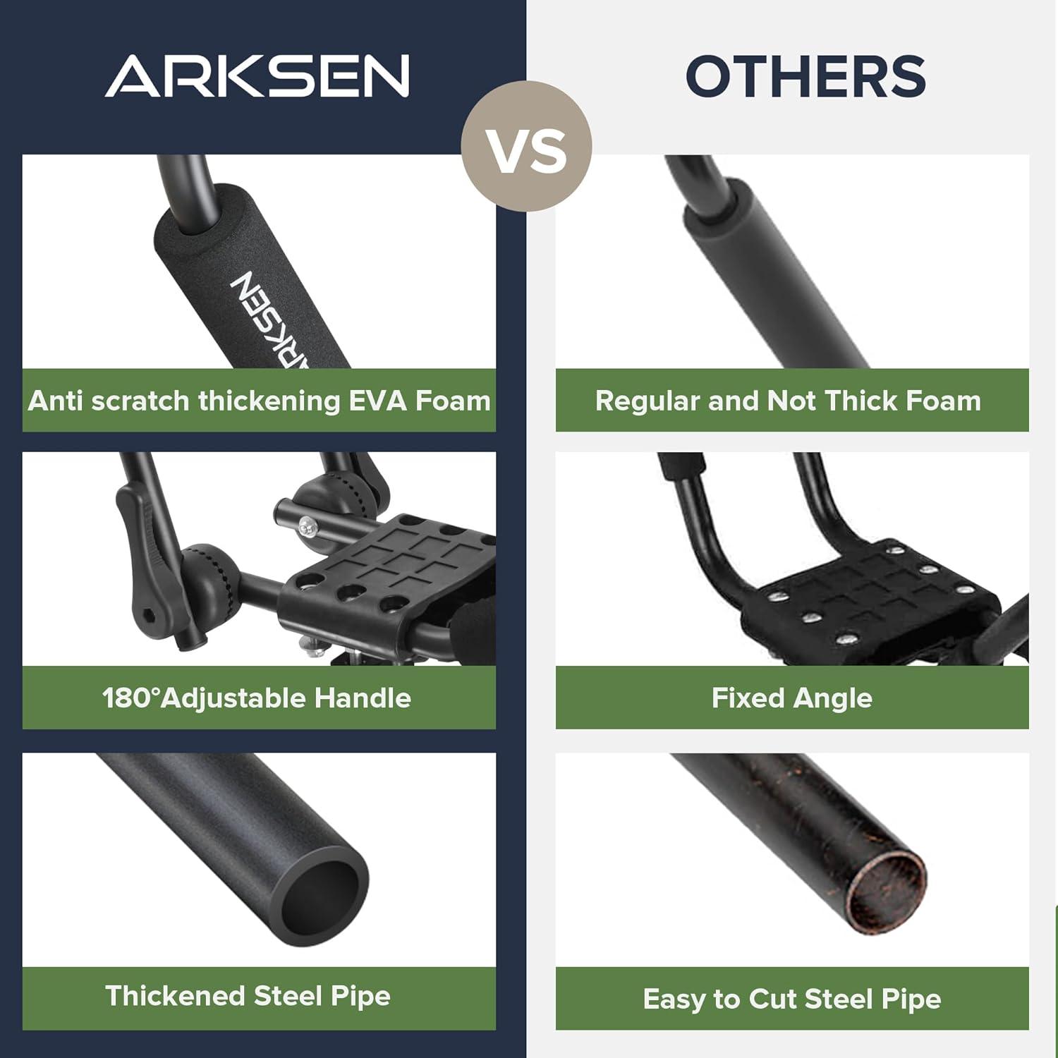 Our Take on ARKSEN's folding J-Bar ‌Kayak Rack ​System
