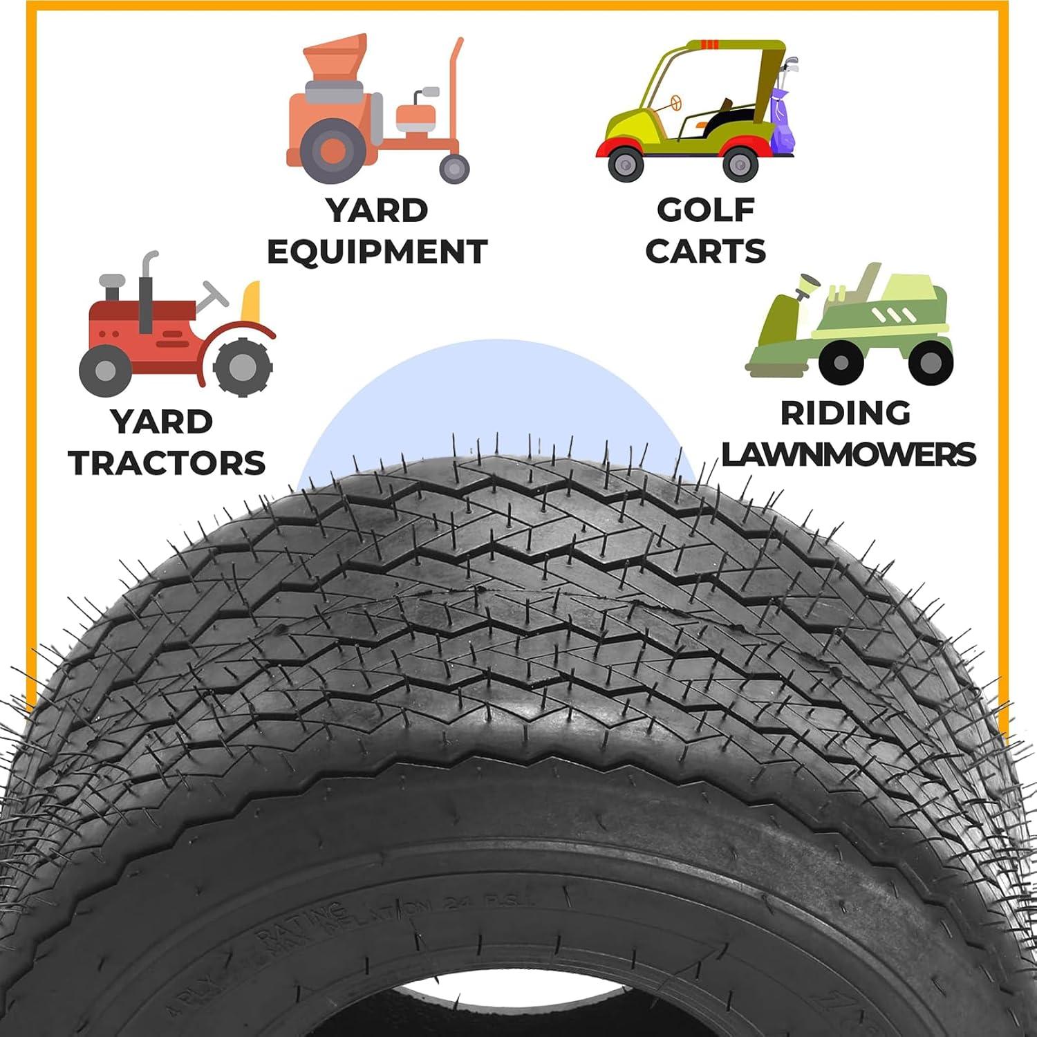 Upgrade Our Golf Carts with Durable 18x8.50-8 Tubeless Tires!