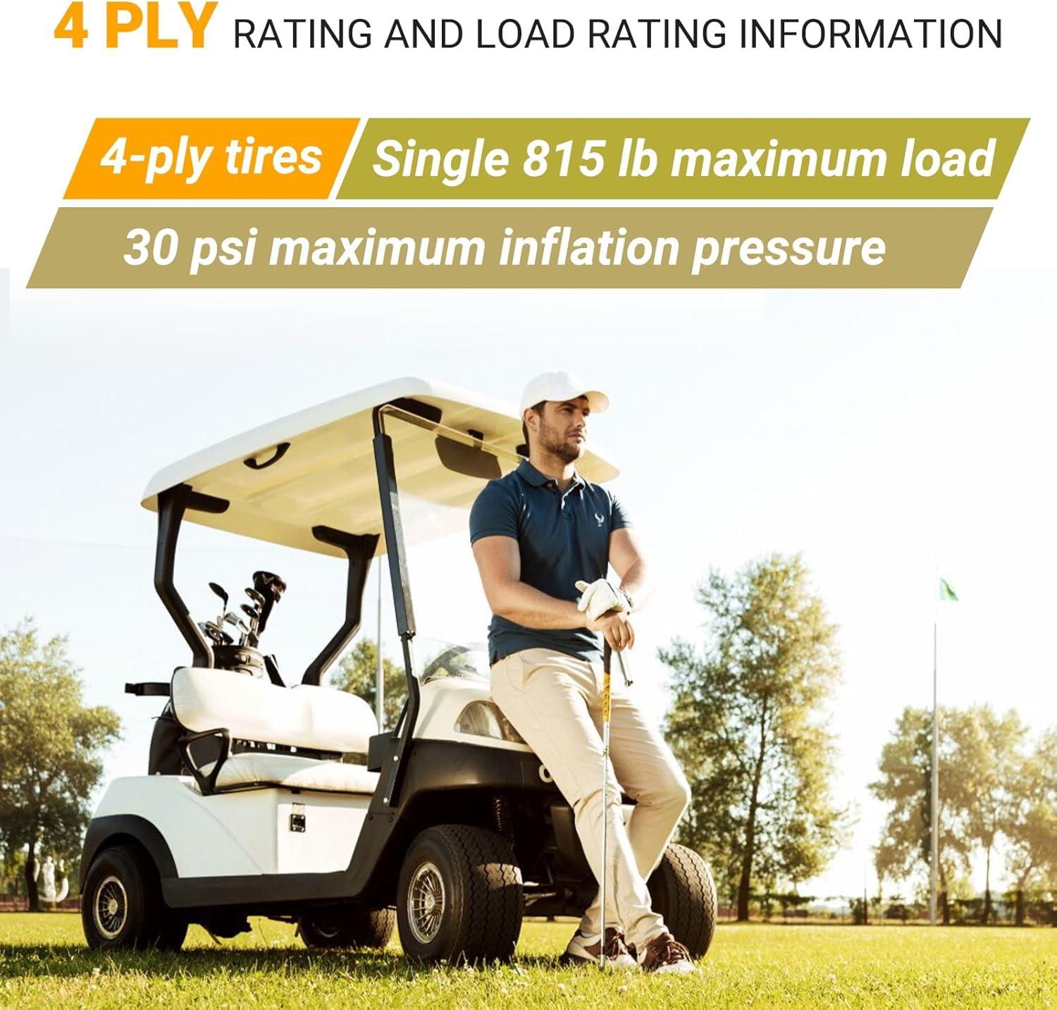 Upgrade our Golf Carts‌ with Durable 18x8.50-8 Tubeless Tires!