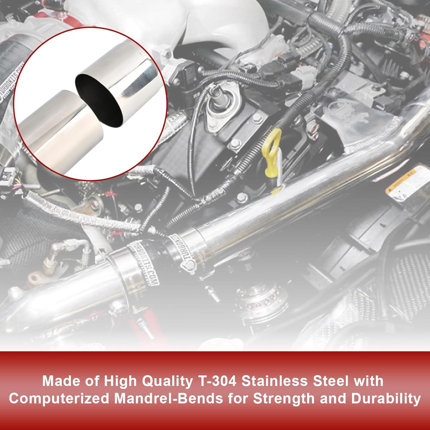 Ultimate DIY Exhaust: 8-Piece Stainless Steel Pipe Kit