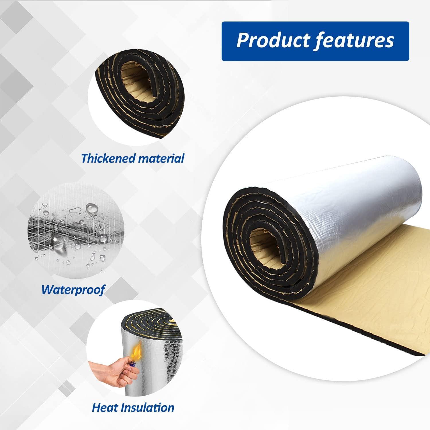 Chill & Quiet: Ultimate Car Insulation Mat Upgrade!