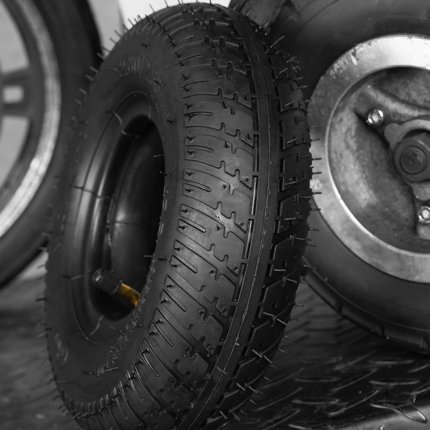 Rev Up Our Garden Carts with Quality 2.80/2.50-4 tire Assemblies!