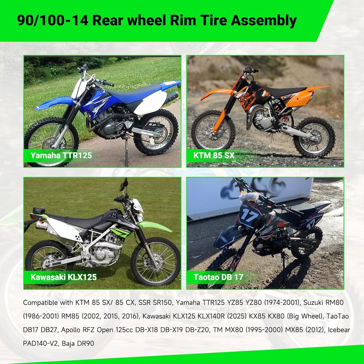 Upgrade⁤ Our ⁤Ride: High-Performance Dirt Bike Tire⁢ & Wheel Set
