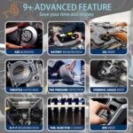 HUMZOR Z100 OBD2 Bluetooth Scanner: Full System Diagnostic Car Code Reader Tool - Image 3