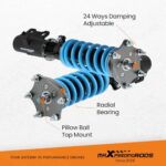 Honda CR-V Coilovers 2007-2011 Height Adjustable Performance Suspension Kit Blue - Image 3