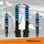 Honda CR-V Coilovers 2007-2011 Height Adjustable Performance Suspension Kit Blue - Image 5