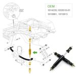 Premium Club Car Golf Cart Rear Shocks DS Precedent 1988-2008 Suspension Upgrade - Image 3