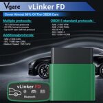 Vgate vLinker FD OBD2 Bluetooth Scanner for FORScan Vehicle Diagnostic Tool - Image 4