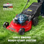 PowerSmart 22" Self-Propelled Gas Lawn Mower 150cc 3-in-1 Mulch - Image 3