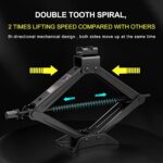 2 Ton Scissor Jack Car Kit 4409lbs Quick Lift Tire Change SUV - Image 3