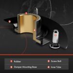 Hyundai Elantra 07-12 Rear Strut Mounts Assembly Suspension Kit 2pc - Image 3