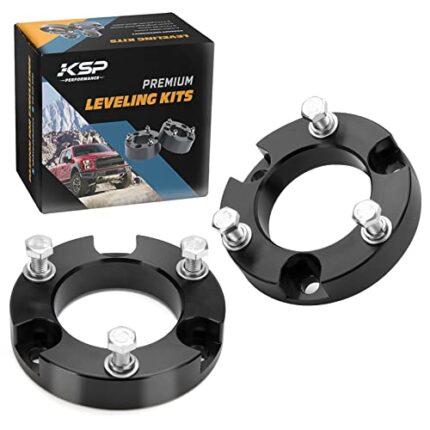 2" Leveling lift kits Fit for Tacoma, KSP 2 Inch Front Lift Strut Spacers for 2005-2023 Tacoma 2WD 4WD, 2003-2023 4Runner, 2007-2015 FJ Cruiser