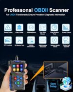 Ultimate OBD2 Scanner & Battery Tester: Professional Car Diagnostic Tool for All Vehicles - Image 2