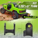 Universal Shock Mount Bracket 2PC Suspension Tube Clamp 1.75"-3" Off-Road - Image 2