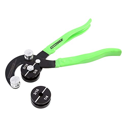 OEMTOOLS 25440 Professional Tube Bending Pliers, Stainless Steel Brake Line OEMTOOLS 25440 Professional Tube Bending Pliers, Stainless Steel Brake Line Bender Tool, 5/16", 3/8", 3/16", and 1/4" Manual Pipe And Tube Bender