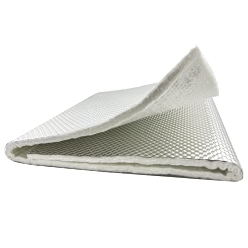 KRD PERFORMANCE Reduce Radiant Heat Heatshield Aluminum Armor 1/2" Thick KRD PERFORMANCE Reduce Radiant Heat Heatshield Aluminum Armor 1/2" Thick x 1' Wide x 2' Long Exhaust Pipe Heat Shield Silver (12.7mm Thick x 1 Foot Wide x 2 feet Length)