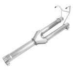 KUAFU Dual Exhaust Y-Pipe Muffler Direct Fit Replacement Parts Kit Compatible with 2009-2019 Dodge Ram 1500 Hemi Truck Pickup Stainless Steel