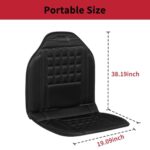 Heated Car Seat Covers: Warm Massage Cushion for Winter Comfort - Image 5