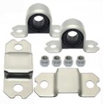 3C0411303AA Front Stabilizer Bar Bushing Kit for 2006-2018 VW Passat/Tiguan & Audi Q3 Sportback - Direct Fit Anti-Roll Bar Link Bushings Pair (Left & Right Suspension Components)