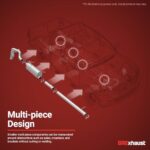 BRExhaust Direct-Fit Exhaust System for Ford Fusion, Lincoln MKZ, Mercury Milan - Image 4