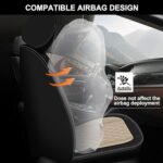 Nissan Rogue Seat Covers: Premium Leather Full Set, 5-Seat Protection 2010-2024 - Image 3
