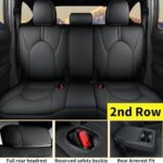Premium Toyota Highlander Leather Seat Covers - 8 Passenger Full Protection 2020-2024 - Image 2