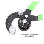 OEMTOOLS 25440 Brake Line Bending Pliers 4-Size Tube Bender Tool - Image 3