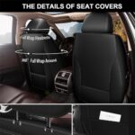 Nissan Rogue Seat Covers: Premium Leather Full Set, 5-Seat Protection 2010-2024 - Image 2