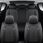 Premium Leather Car Seat Covers: Universal Fit, Waterproof Nappa Leather Protectors - Image 4