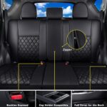 Toyota RAV4 Leather Seat Covers 2013-2018 Full Set Waterproof Protection - Image 3