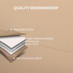 Premium Leather Car Seat Covers Full Set - Waterproof Universal Fit SUV Truck - Image 5