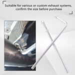 Universal Exhaust Hanger Rods 4-Pack: 2 Bent + 2 Straight Weld-On Hangers - Image 5