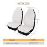 Pink Camo Hunting Car Seat Covers | Washable Front Seat Protectors - Image 2